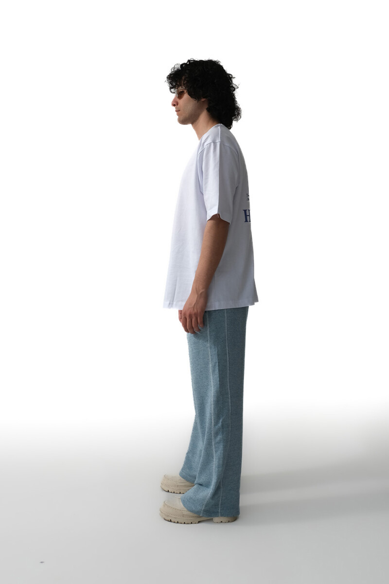 Heaven Made Oversize Tişört & Denim Desenli Baggy Eşofman - 2