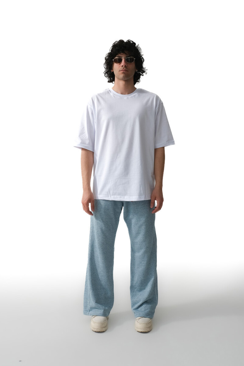 Heaven Made Oversize Tişört & Denim Desenli Baggy Eşofman - 3