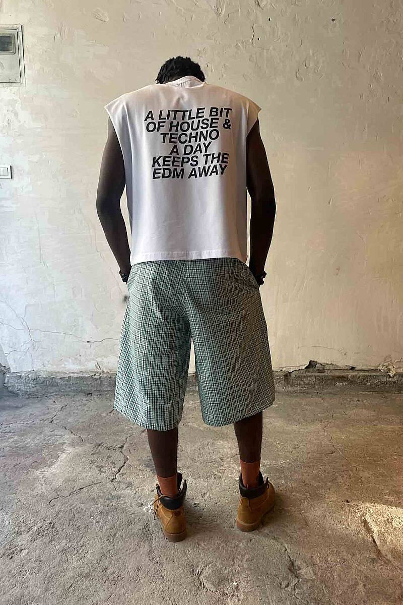 A Little Bit Baskılı Kolsuz T-Shirt - SOLDOUT (1)