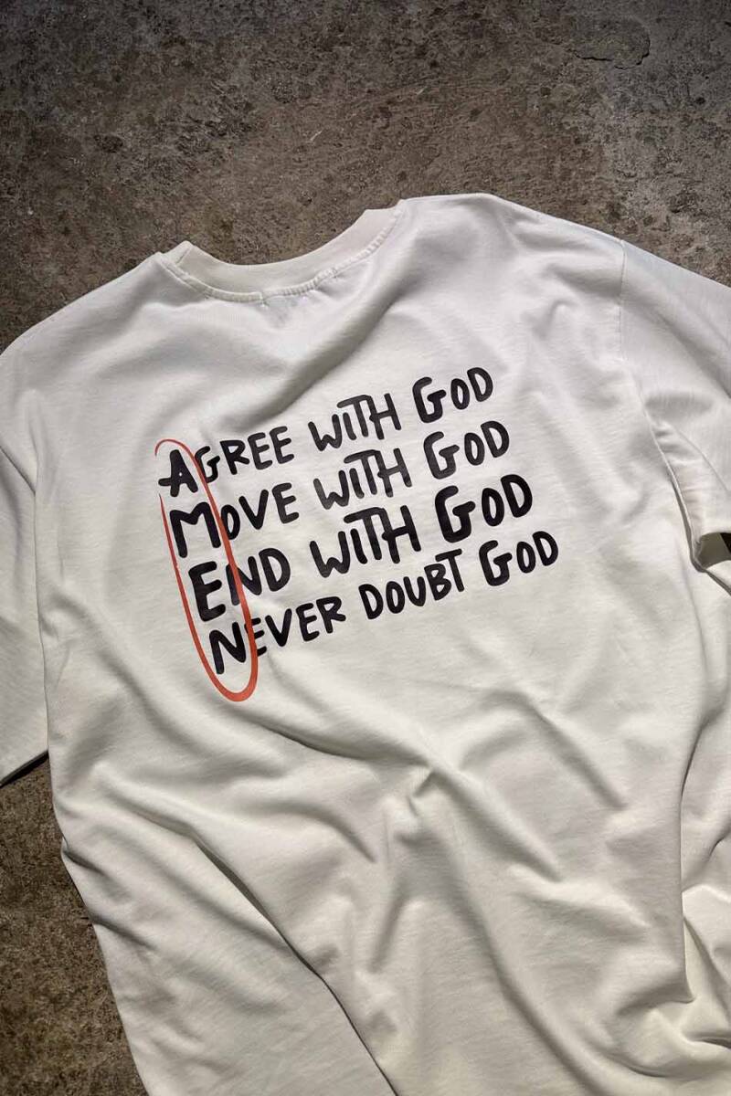 Amen Oversize Tişört - 2