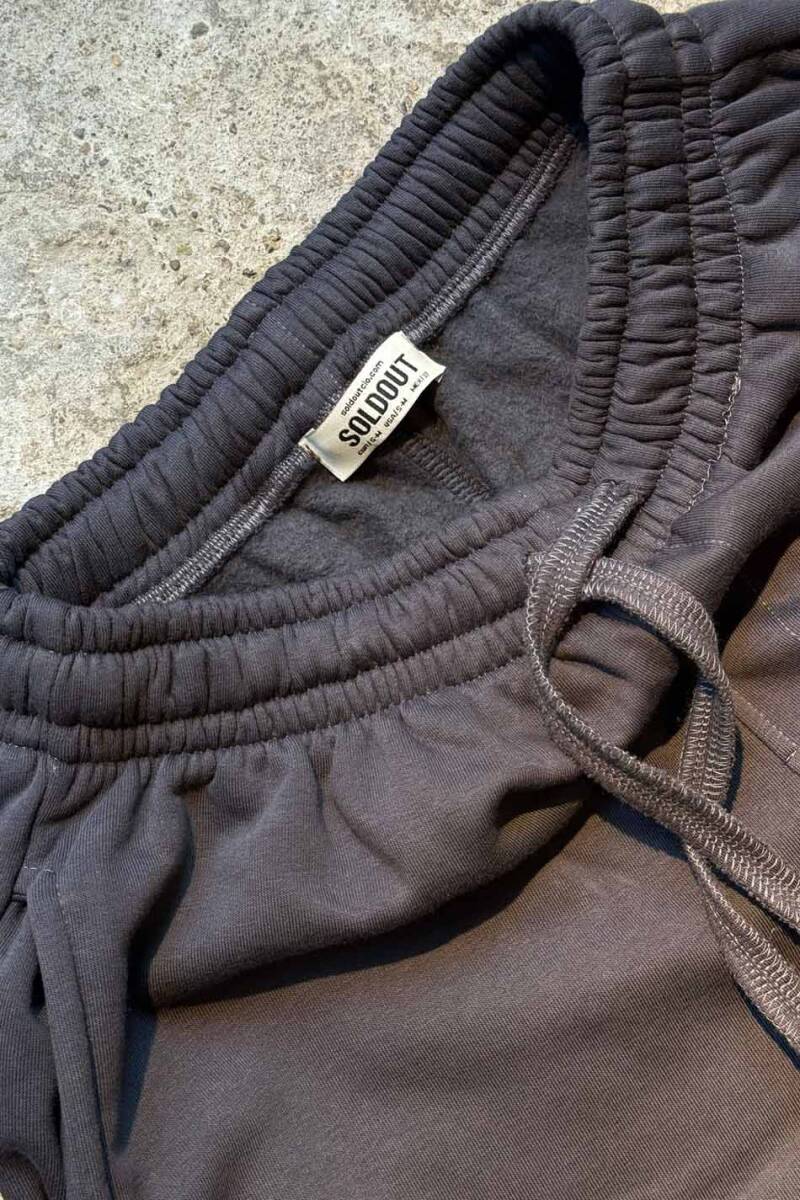 Antrasit Baggy Eşofman - 4