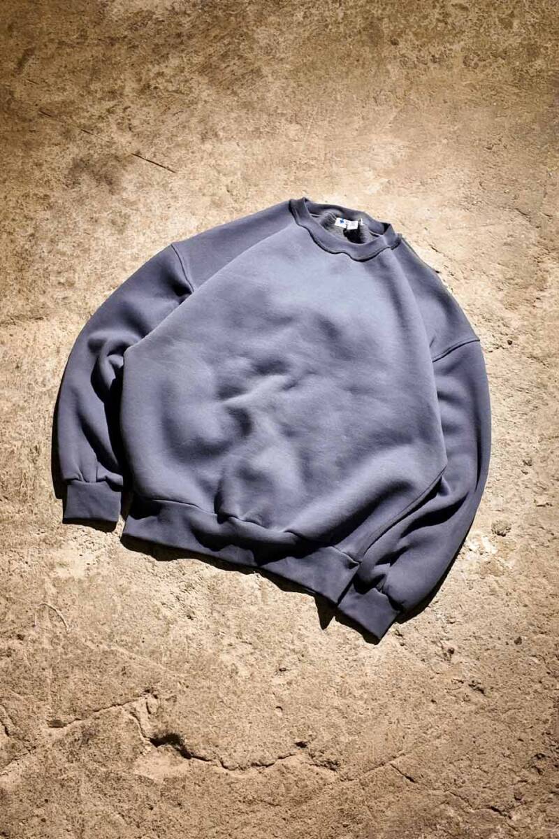 Antrasit Oversize Boxy Fit Sweatshirt - 3