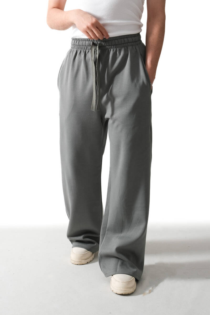 Antrasit Essential Double Face Baggy Eşofman - SOLDOUT (1)