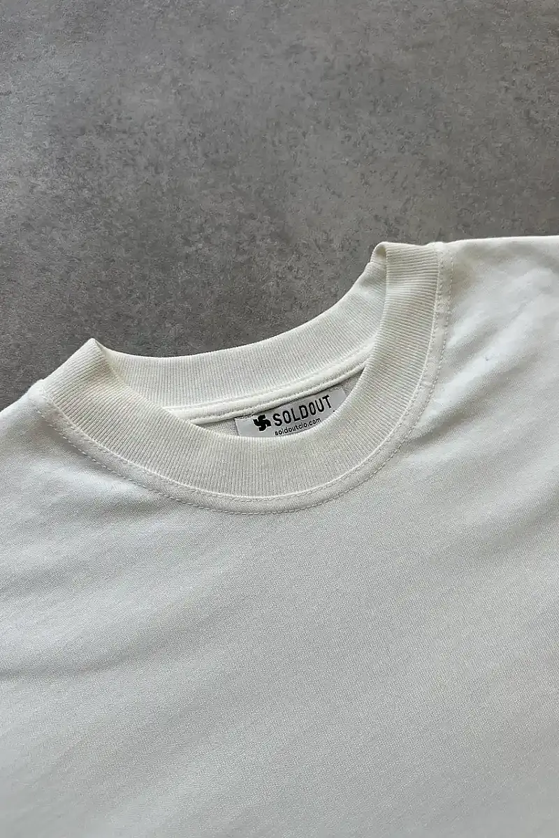 Arap Çarşaf Baskılı Oversize T-Shirt - 5