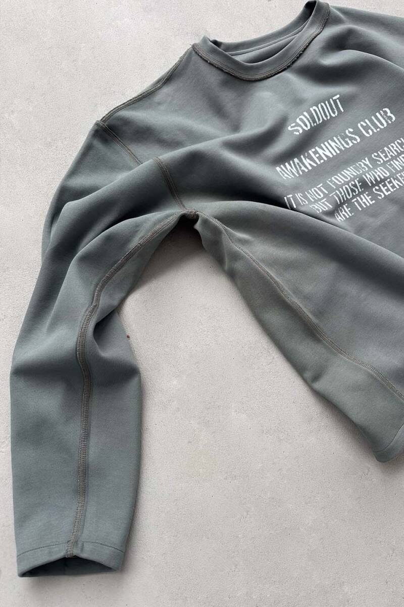 Awakenings Club Double Face (Çift Taraflı) Long Sleeve Tee - 3