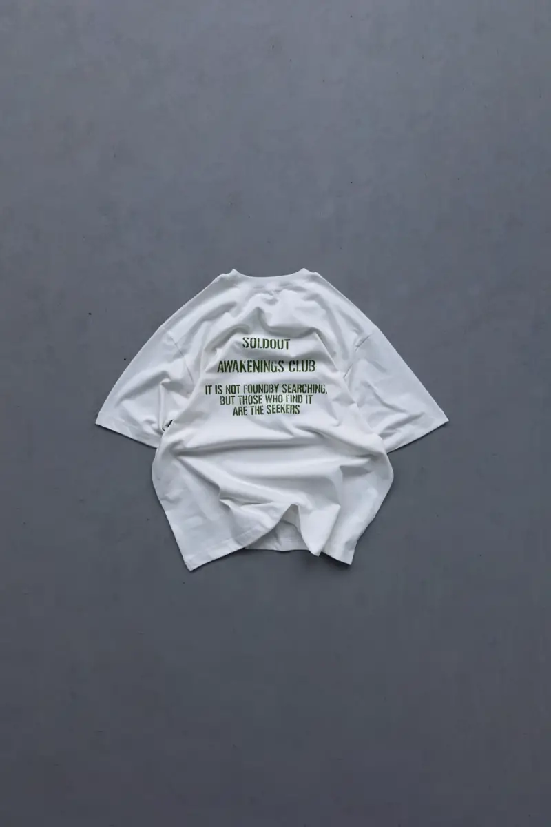 Awakenings Club Oversize Tişört - 1