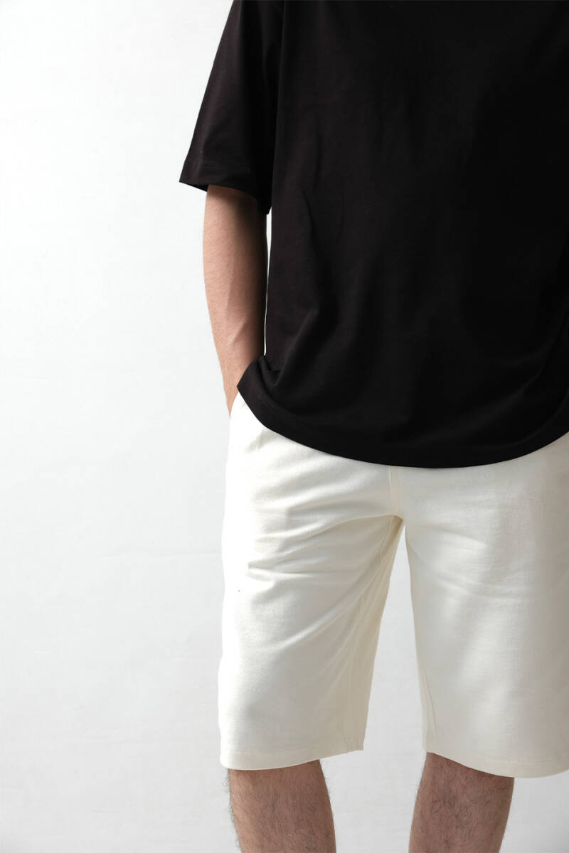 Basic Oversize Siyah Tişört - 5