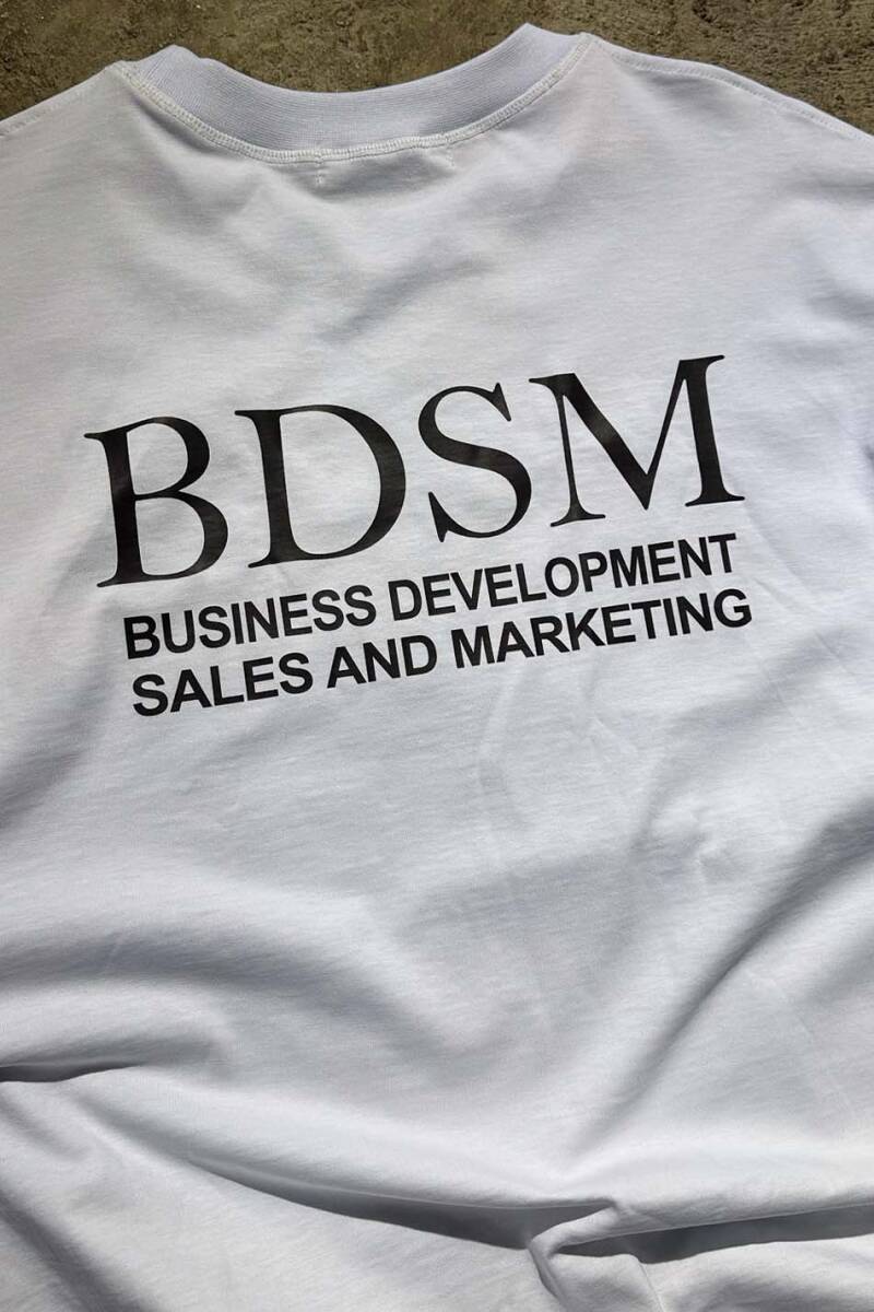 BDSM Baskılı Oversize Tişört - 6