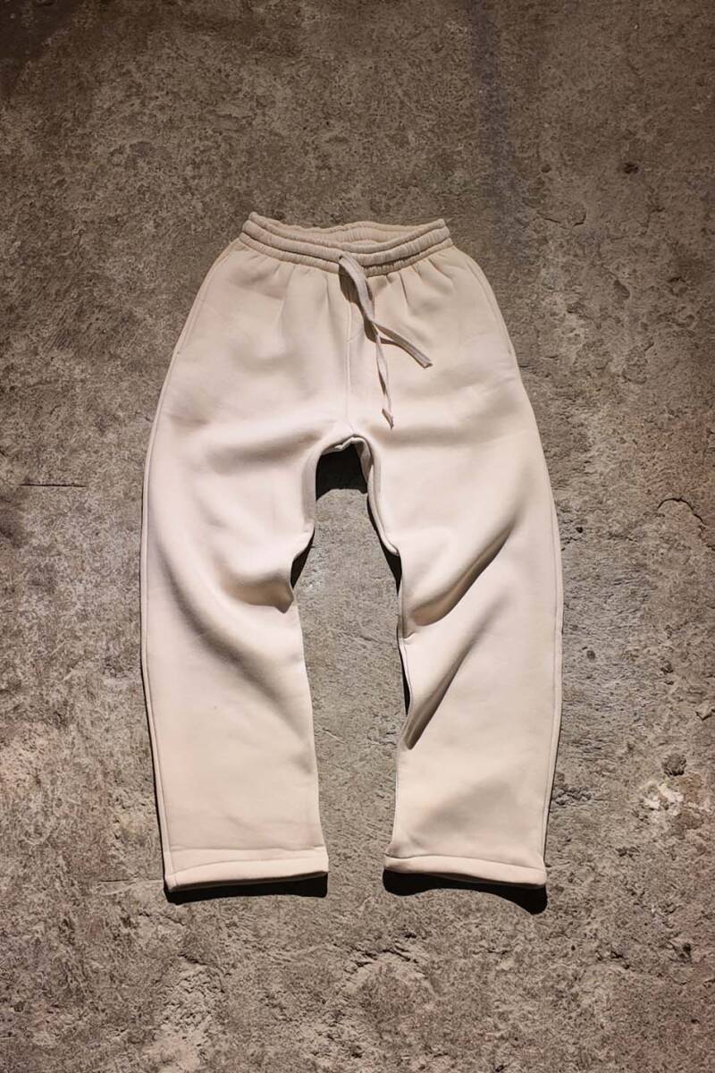 Bej Baggy Eşofman - SOLDOUT