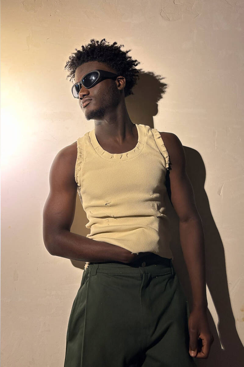 Bej Distressed Atlet - SOLDOUT