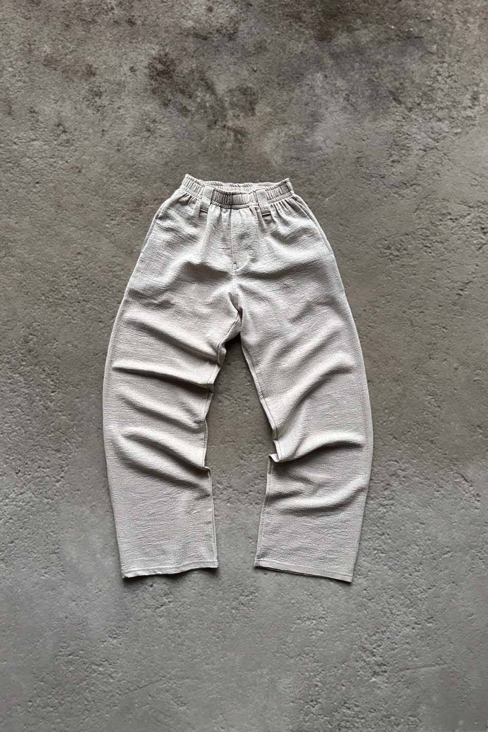 Bej Dokulu Pantolon - SOLDOUT