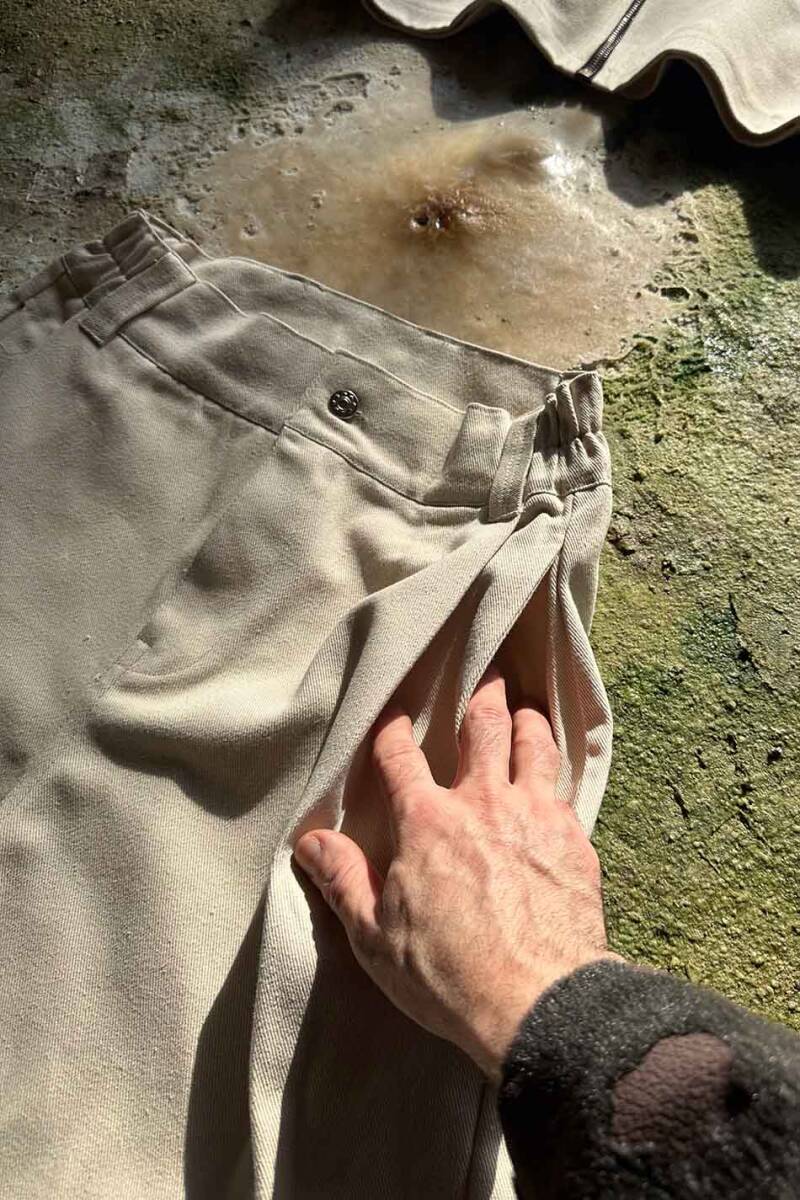 Bej Fena V1 Gabardin Pantolon - 2