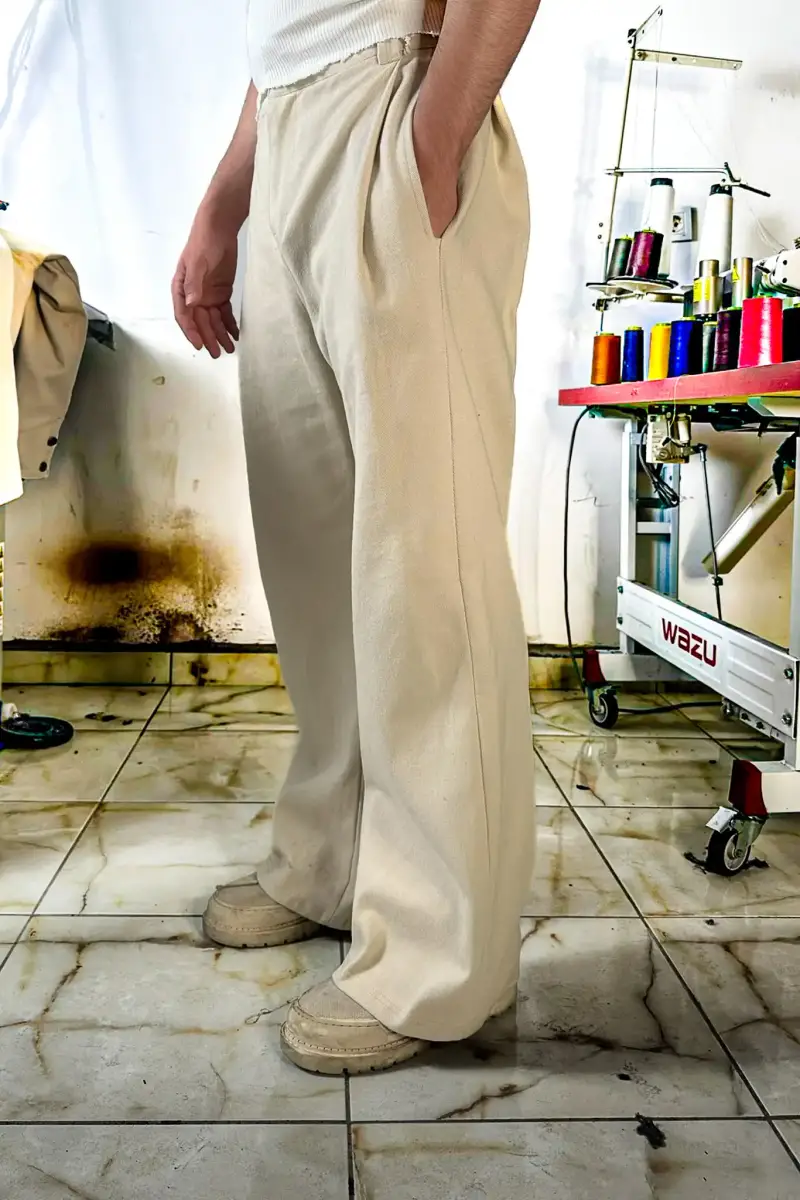 Bej Fenna V1 Gabardin Pantolon - SOLDOUT (1)