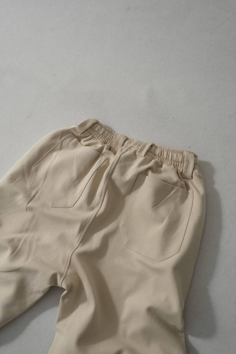 Bej Pileli Essential Double Face Pantolon - 3