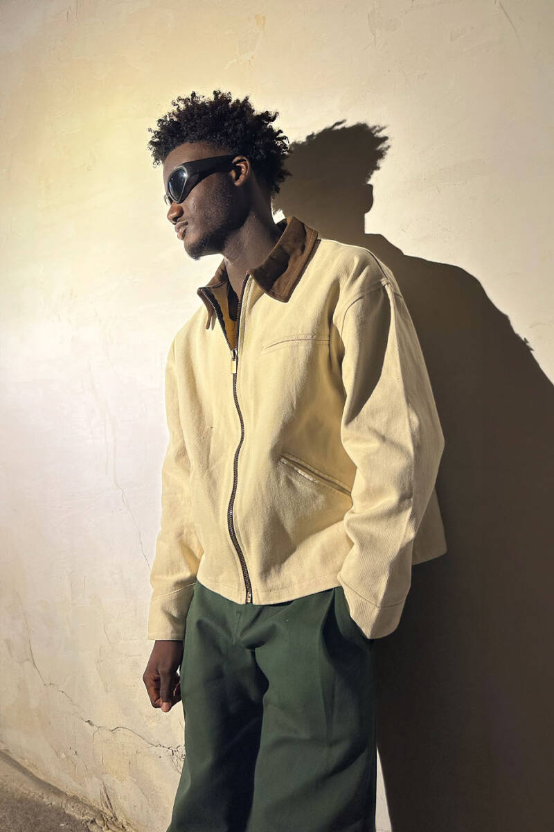 Bej Workwear Boxy Fit Ceket - 11