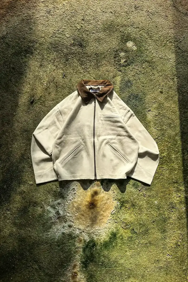 Bej Workwear Boxy Fit Ceket 