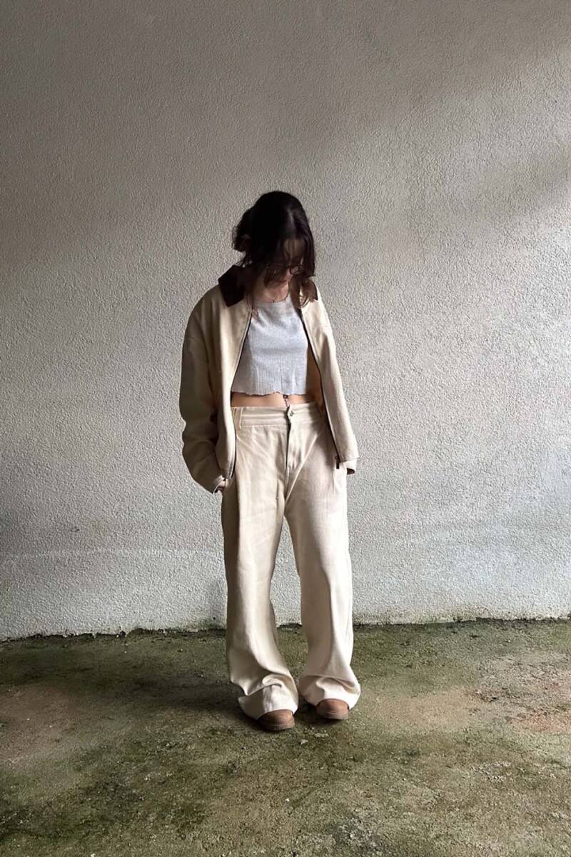 Bej Workwear Takım - 5