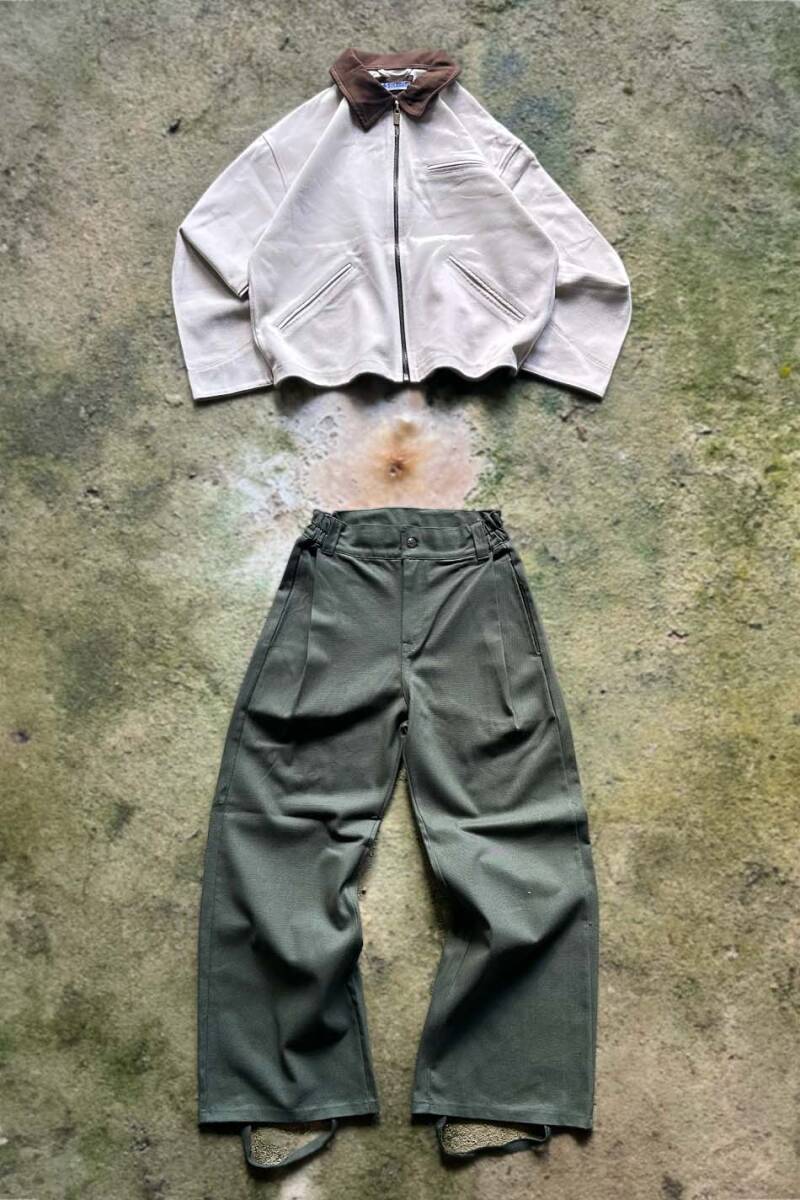 Bej - Yeşil Workwear Takım - SOLDOUT