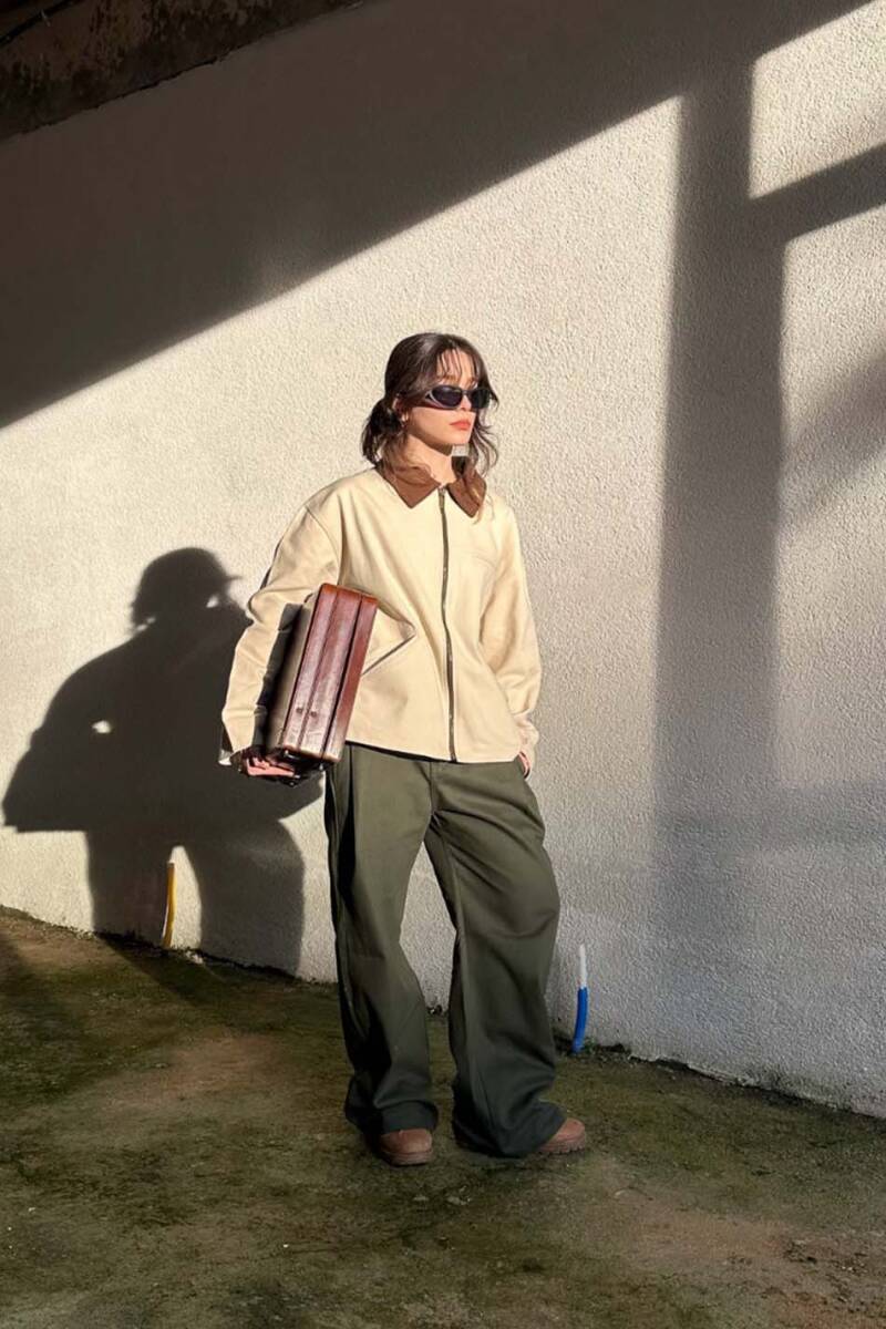 Bej - Yeşil Workwear Takım - SOLDOUT (1)