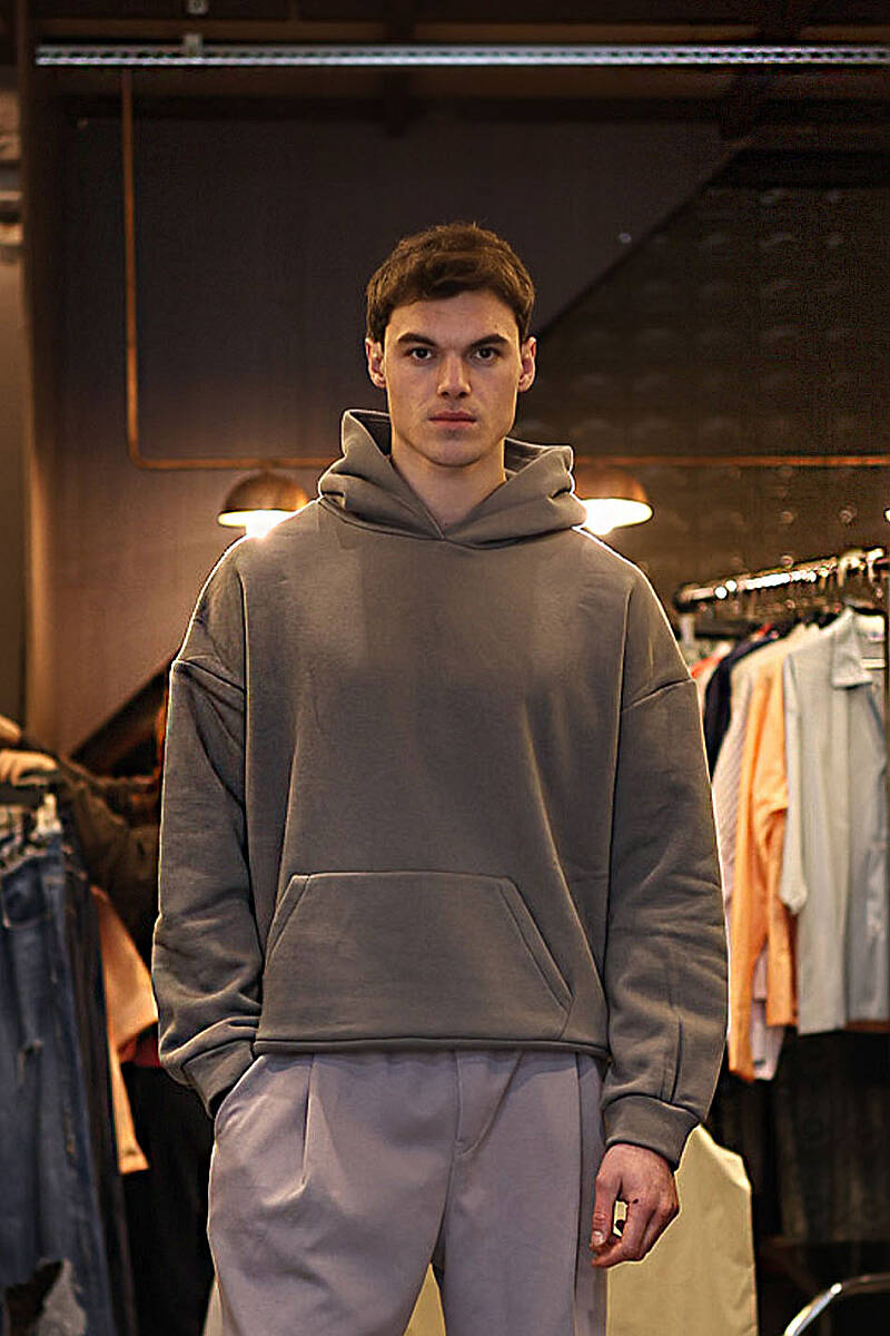 Beton Rengi Oversize Boxy Fit Hoodie - SOLDOUT