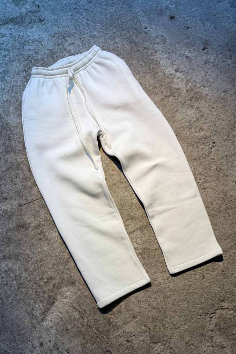 Ekru Baggy Eşofman - 3