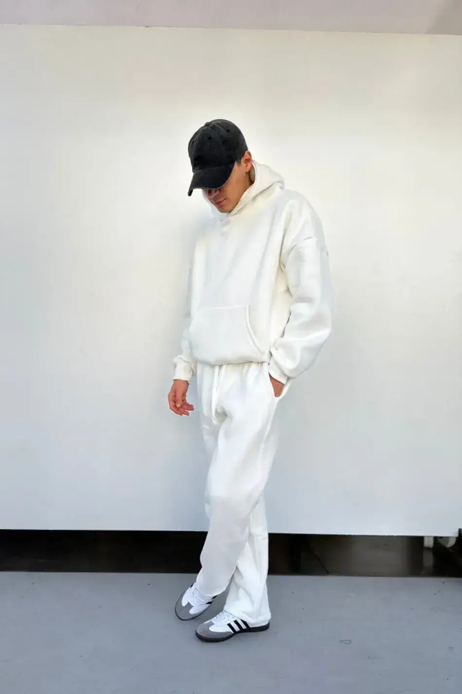 Ekru Baggy Eşofman - SOLDOUT