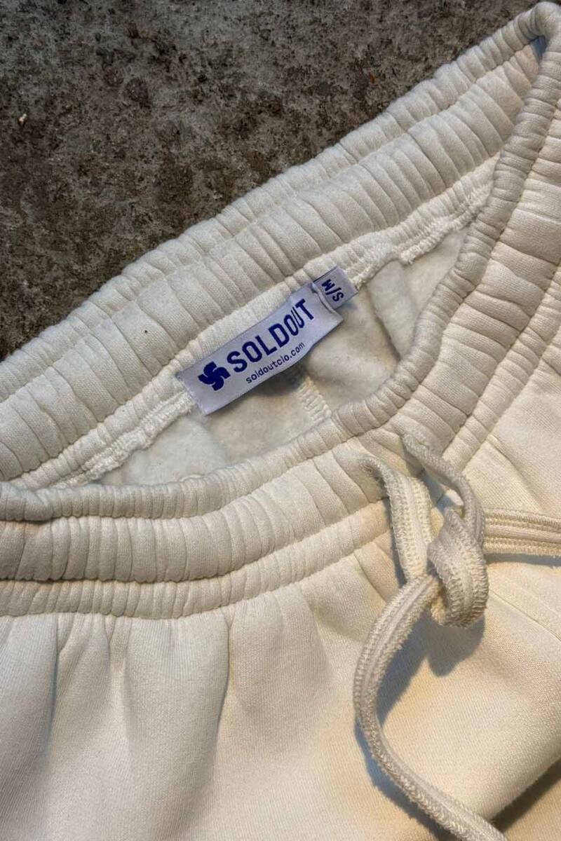 Ekru Baggy Eşofman - SOLDOUT (1)