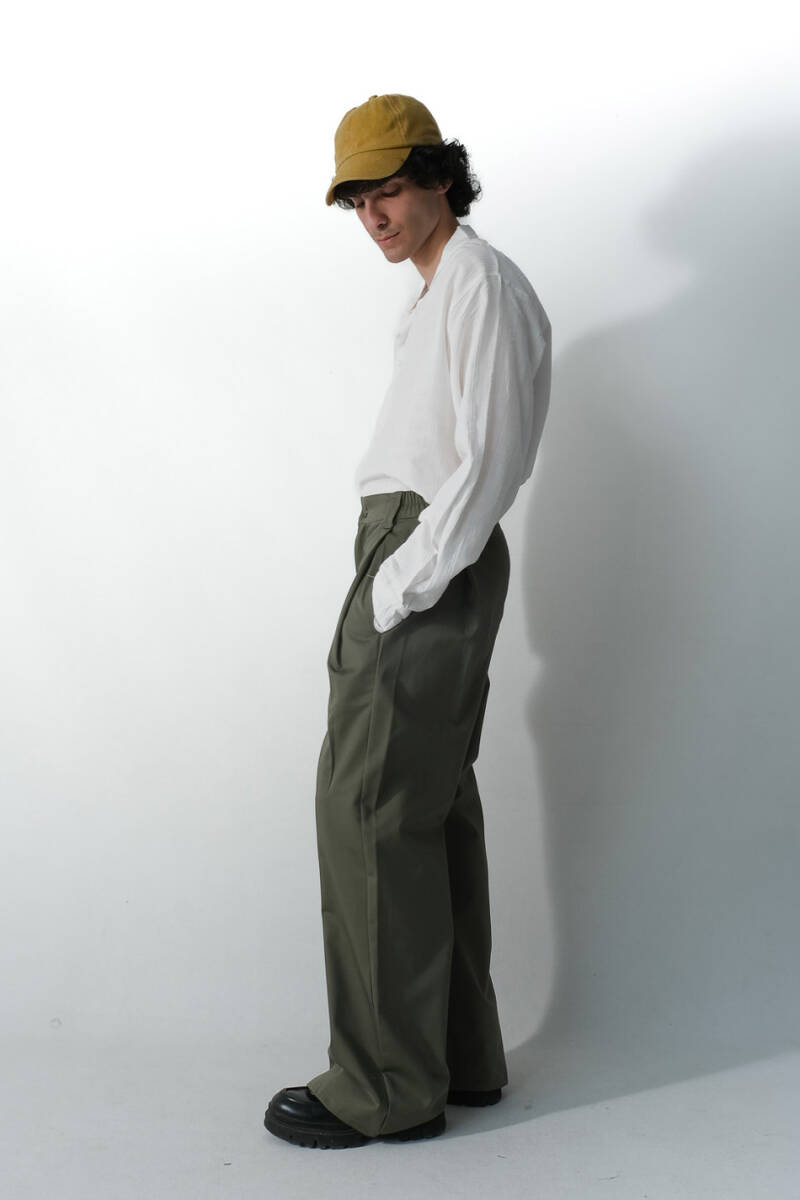 Beyaz Kare Dokulu Oversize Gömlek - 5