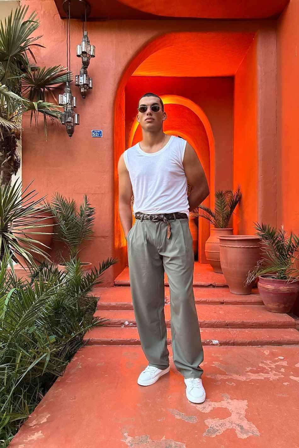 Beyaz Klasik Atlet - SOLDOUT