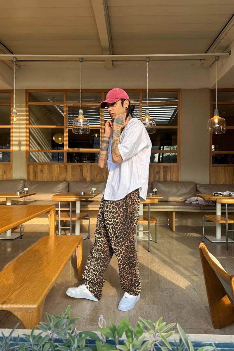 Beyaz Yarım Kol Oversize Old Money Gömlek - 4