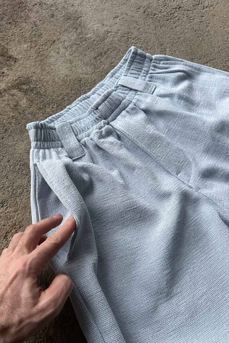 Buz Mavi Dokulu Pantolon - SOLDOUT (1)