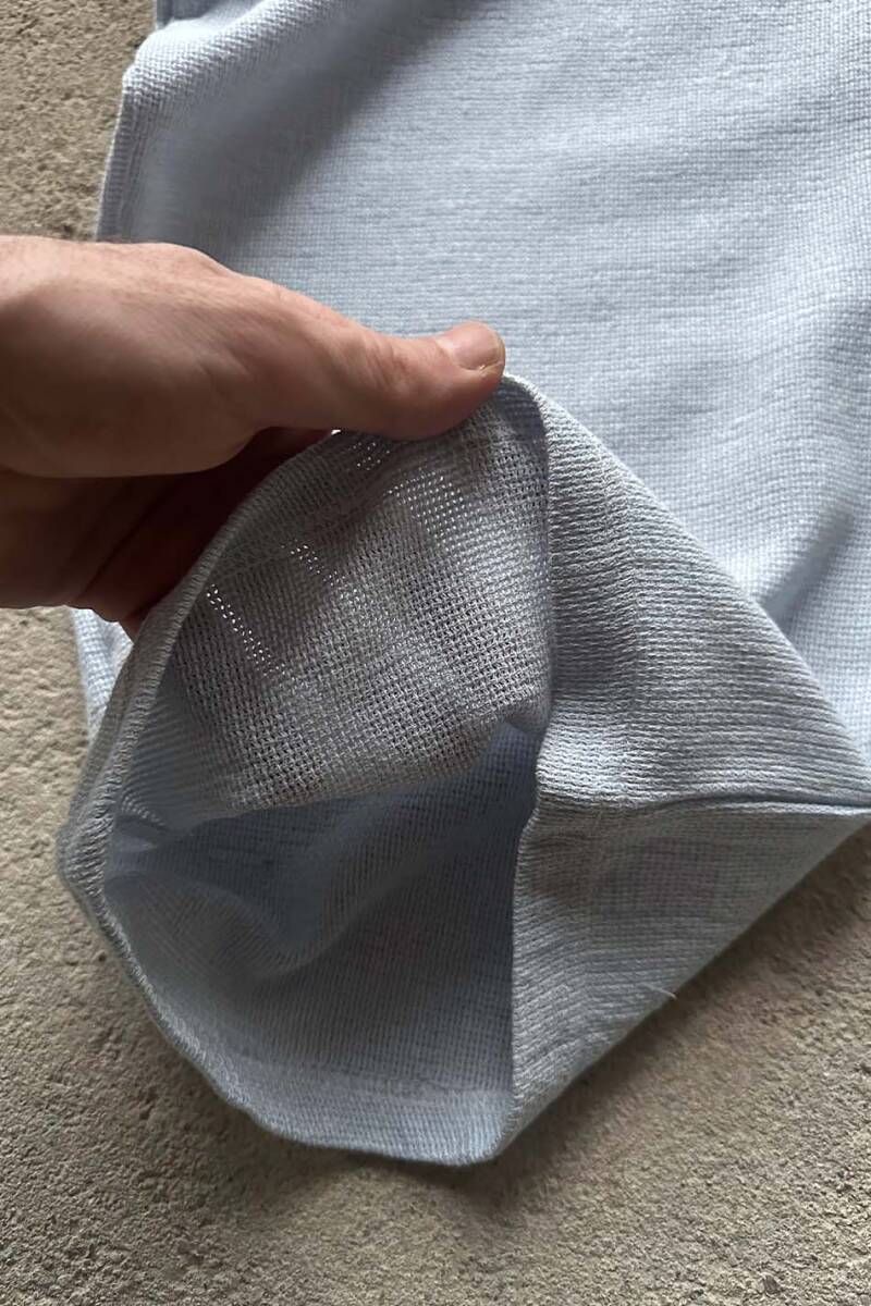 Buz Mavi Dokulu Pantolon - 7