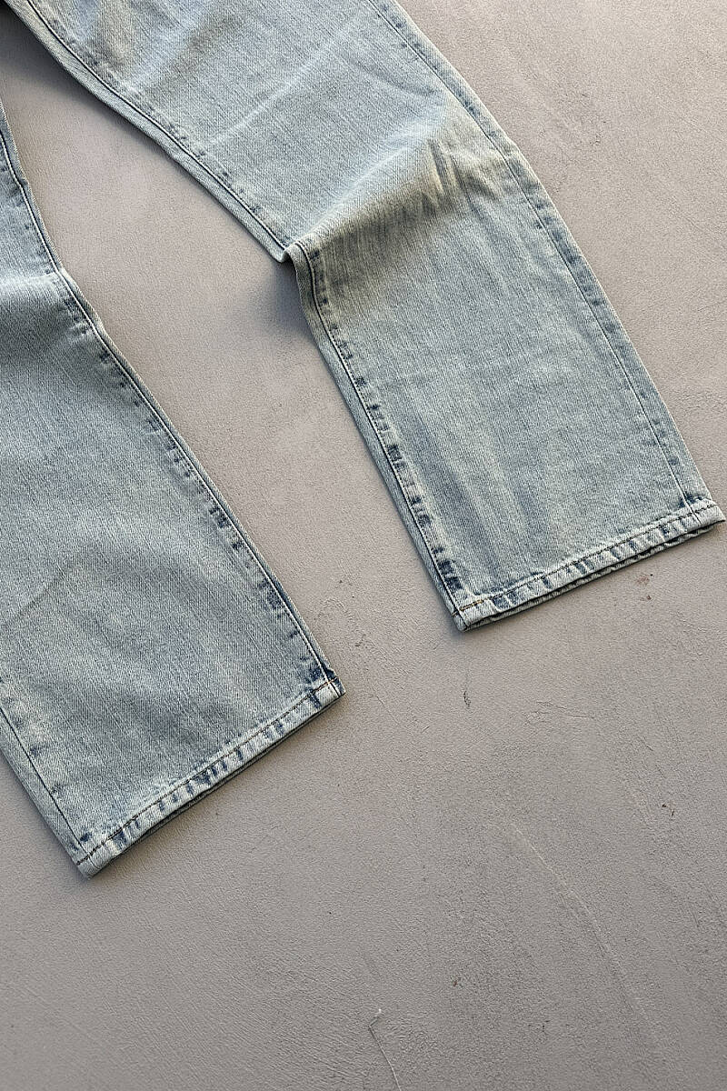 Buz Mavi Regular Fit Jean - 4