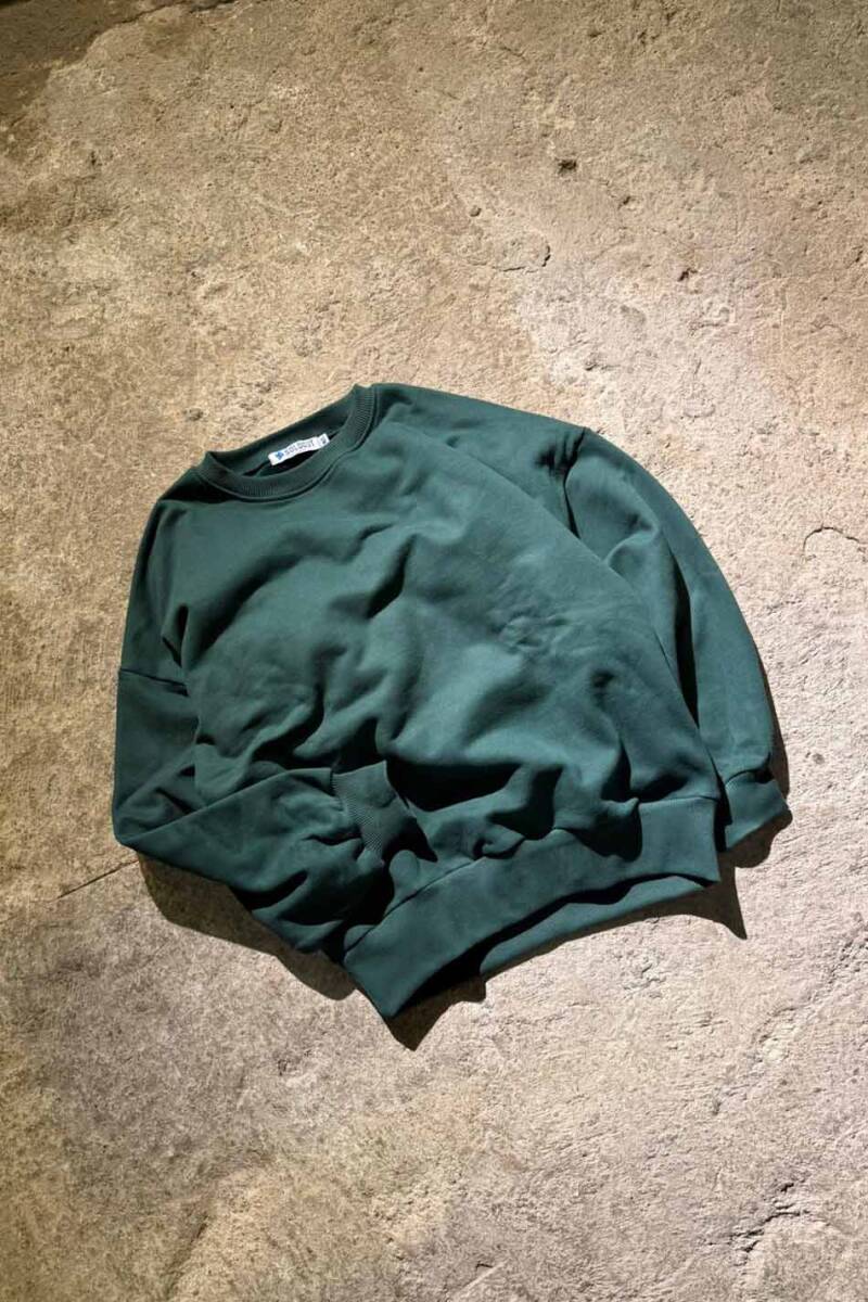 Çam Yeşili Extra Oversize Boxy Fit Sweatshirt - 2