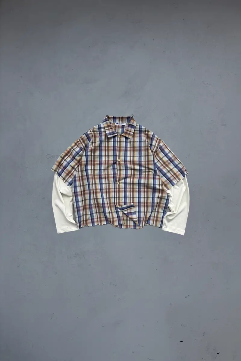  Çok Renkli Layered Gömlek - 1