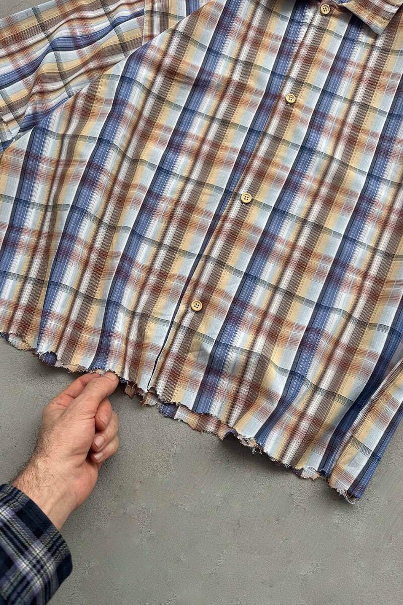  Çok Renkli Layered Gömlek - 4