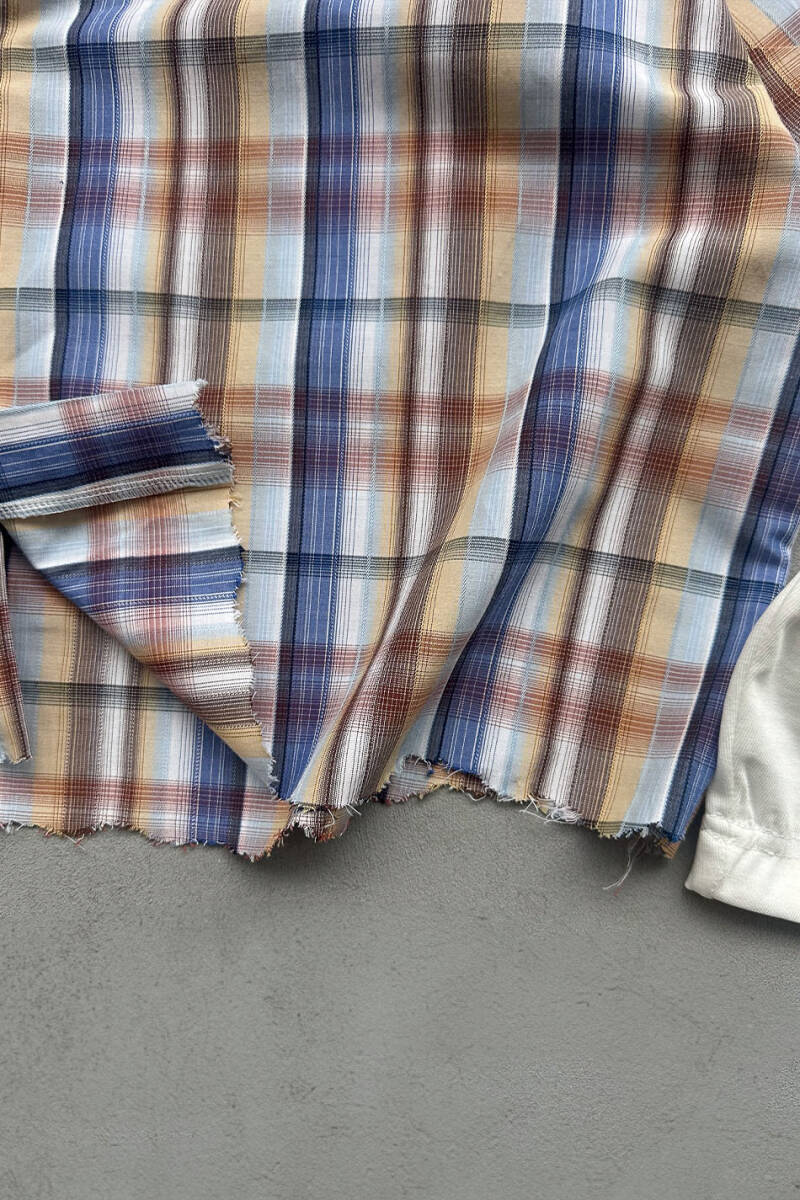  Çok Renkli Layered Gömlek - 5