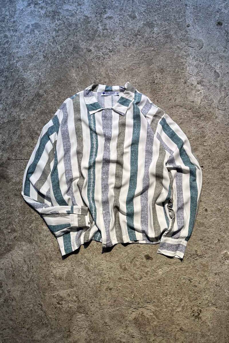  Çok Renkli Oversize Gömlek - 1