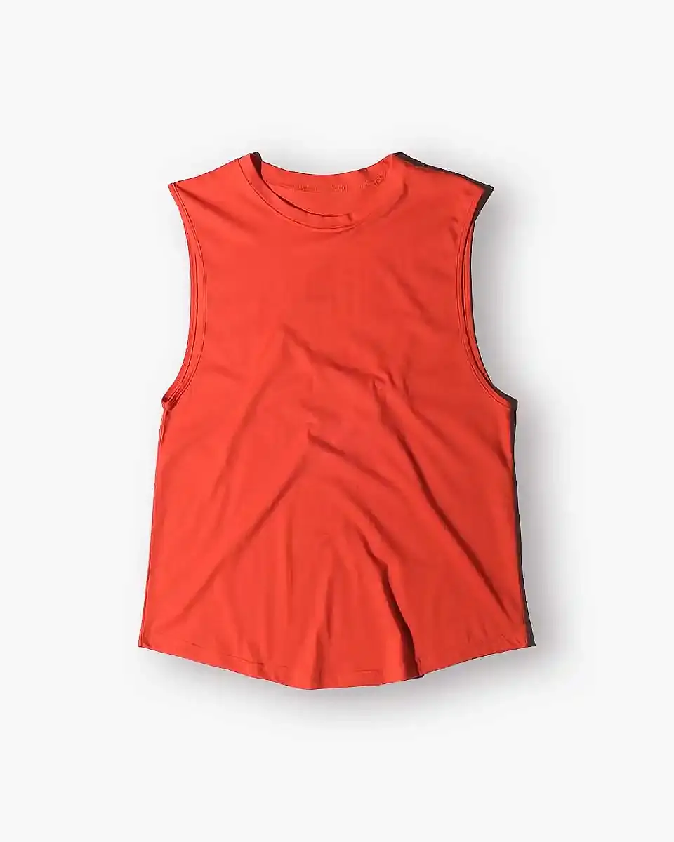 CORE Geniş Kollu Fire Red Atlet 