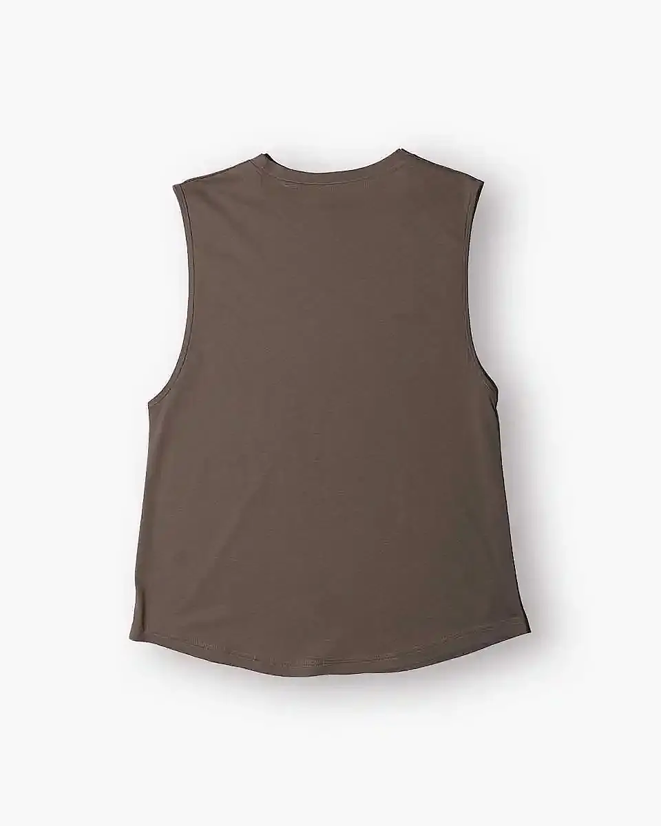 CORE Geniş Kollu Taupe Atlet - SOLDOUT (1)