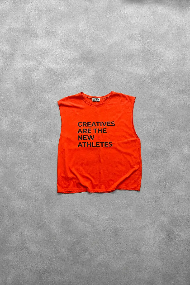 Creatives Are The New Athletes Kırmızı Sporcu Atlet - SOLDOUT (1)