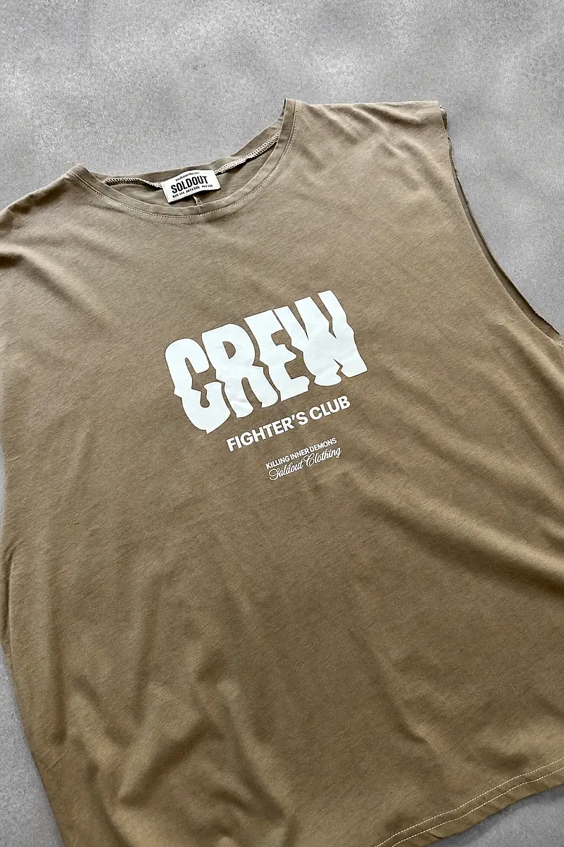 CREW Fighter’s Club Baskılı Sporcu Atlet - SOLDOUT (1)