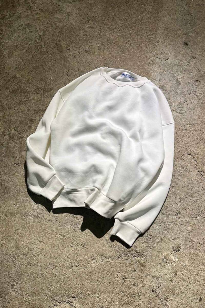 Ekru Oversize Boxy Fit Sweatshirt - 2