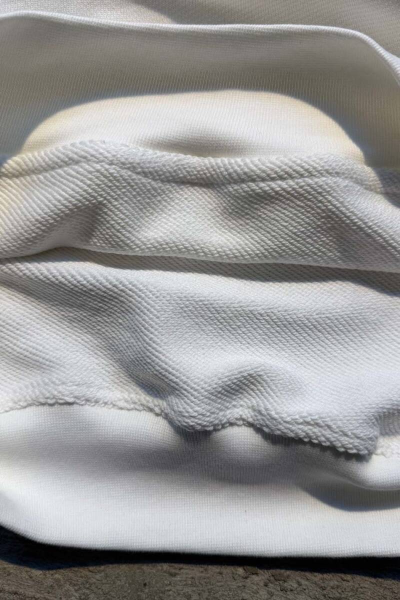 Ekru Handmade Distressed Oversize Boxy Fit Hoodie - 9