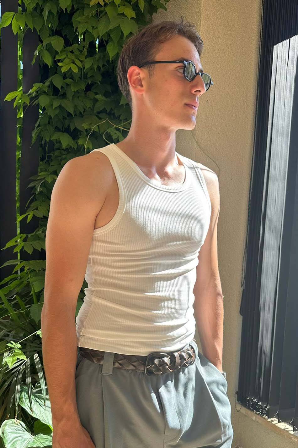 Ekru İnce Askılı Atlet - SOLDOUT