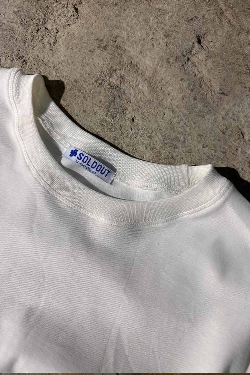 Kırık Beyaz Layered Long Sleeve Tee - 4