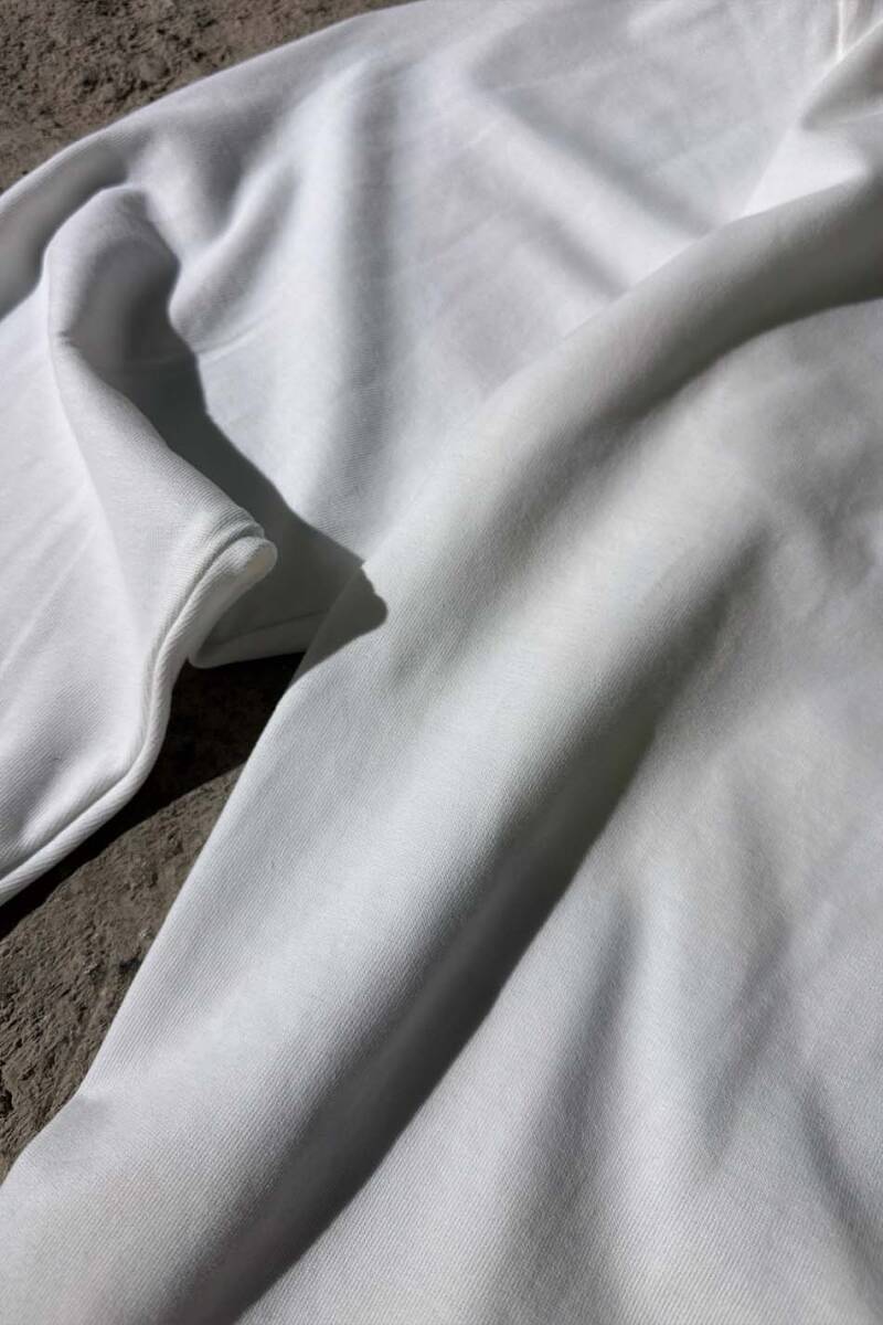 Ekru Long Sleeve Tee - 4