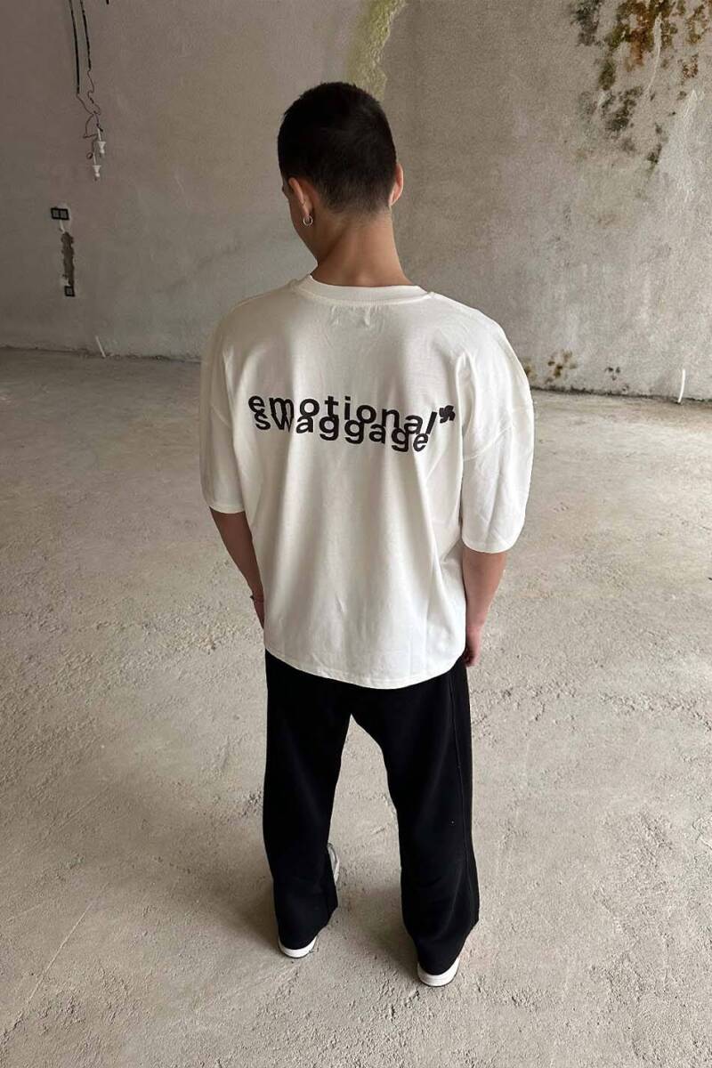 Emotional Swaggage Baskılı Oversize Tişört - 2
