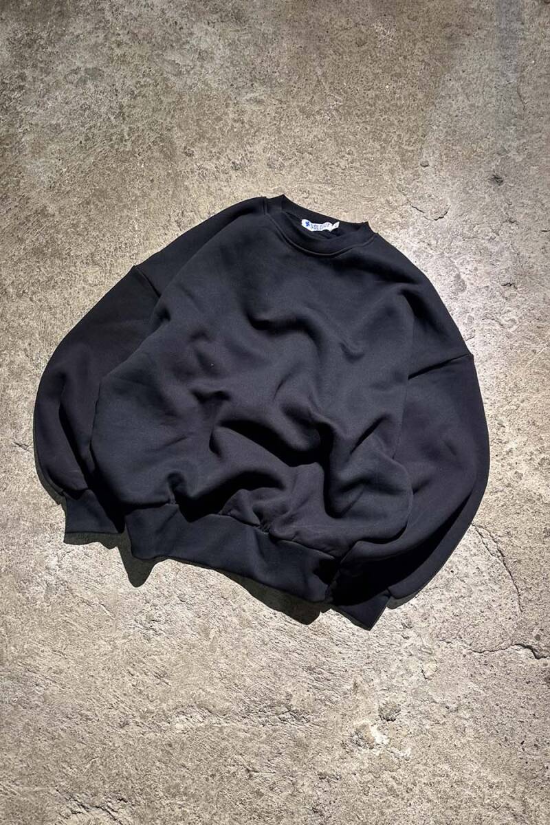 Extra Oversize Siyah Heavyweight (550GSM) Sweatshirt - SOLDOUT (1)