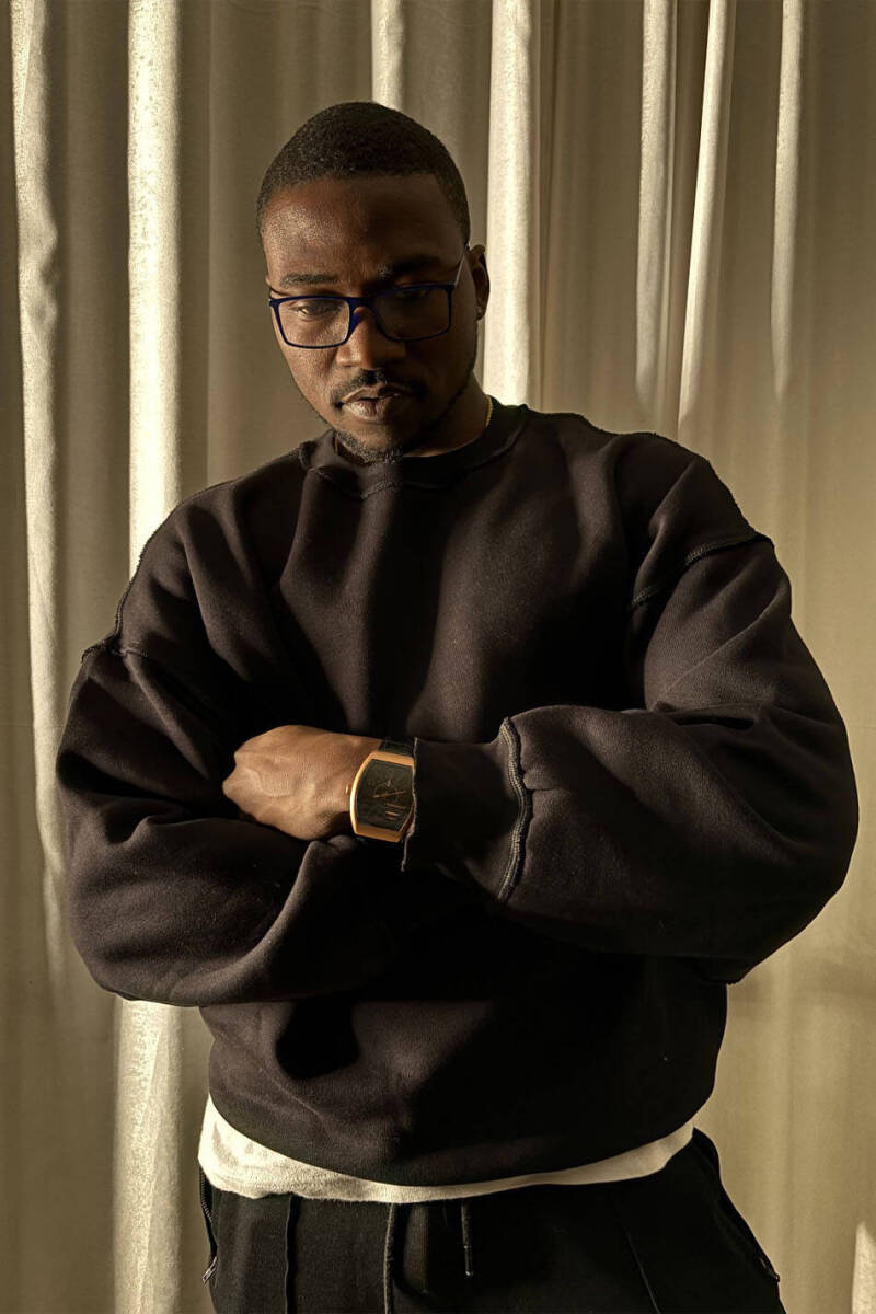 Extra Oversize Siyah Heavyweight Sweatshirt - SOLDOUT (1)
